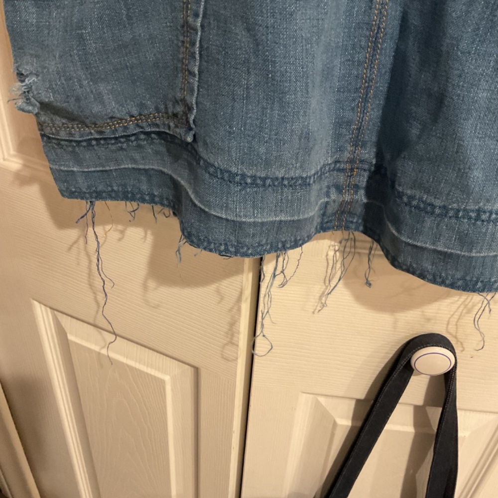 Free People Denim Dress L - Picture 11 of 14